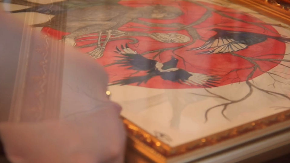 Framing process of the "Reincarnation"